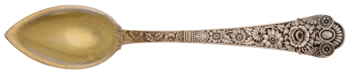Cluny (Sterling, 1880-1883) Fruit/Orange Spoon by Gorham Silver-1