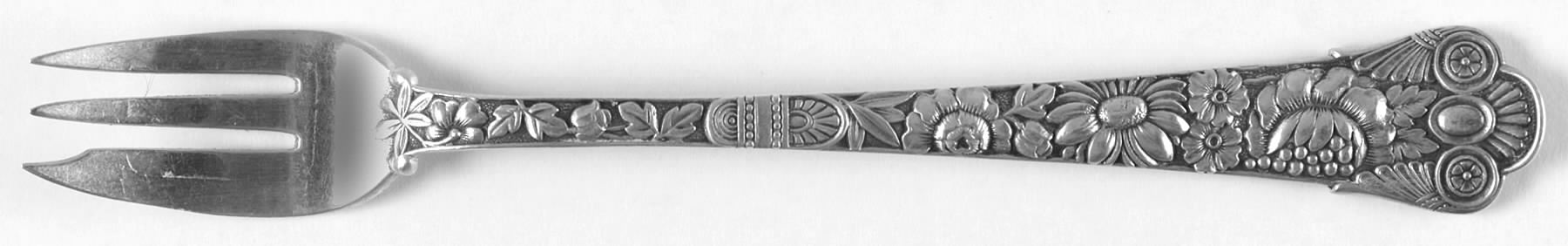 Cluny (Sterling, 1880-1883) Oyster Fork by Gorham Silver-1