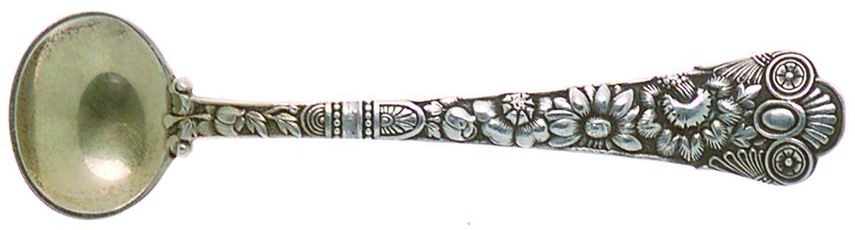 Cluny (Sterling, 1880-1883) Master Salt Spoon by Gorham Silver-1