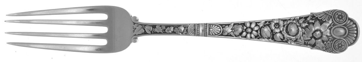 Cluny (Sterling, 1880-1883) Solid Youth Tea Fork by Gorham Silver-1