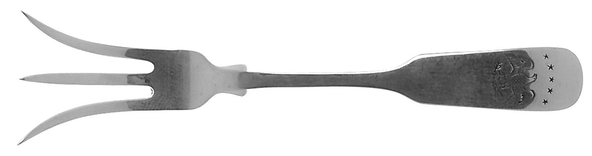 Colonial Eagle (Sterling, 1959) Lemon Fork by Gorham Silver-1