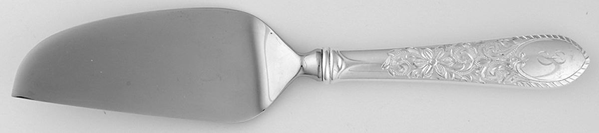 Colonial Engraved (Sterling) Cheese Knife with Stainless Blade by Gorham Silver-1