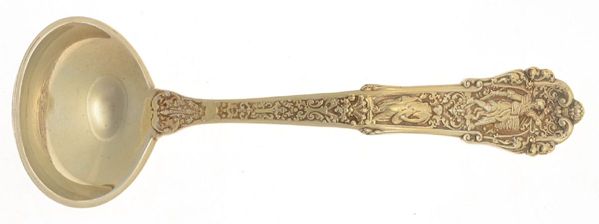 Coligni (Sterling, 1889) Solid Piece Cream Ladle by Gorham Silver-1