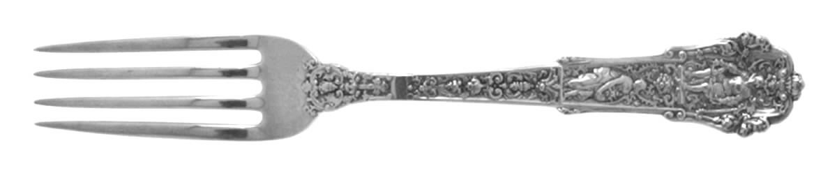 Coligni (Sterling, 1889) Fork by Gorham Silver-1