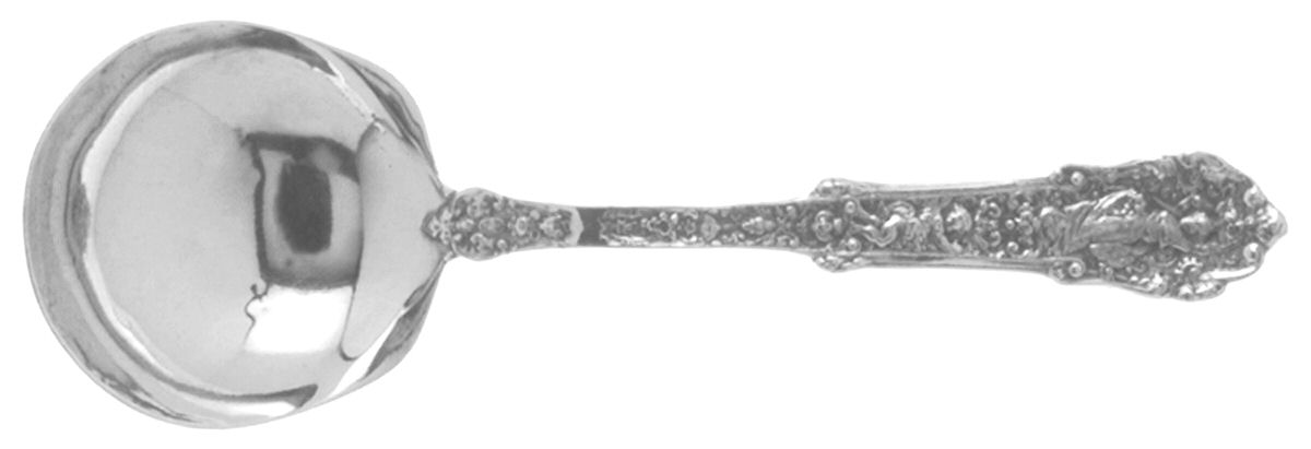 Coligni (Sterling, 1889) Round Bowl Soup Spoon (Bouillon) by Gorham Silver-1