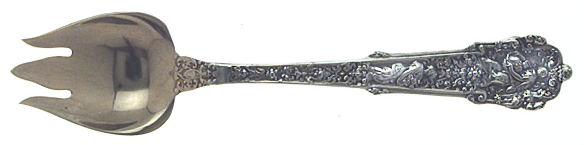 Coligni (Sterling, 1889) Ice Cream Fork by Gorham Silver-1