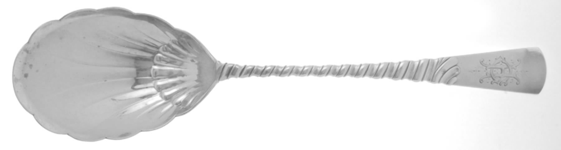 Colonial (Sterling, 1885) Oversize Solid Salad Serving Spoon by Gorham Silver-1