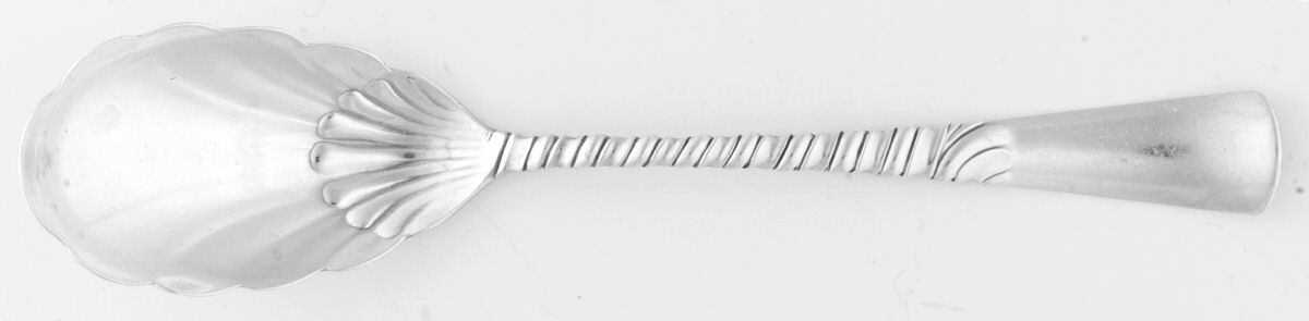 Colonial (Sterling, 1885) Sugar Shell Spoon by Gorham Silver-1