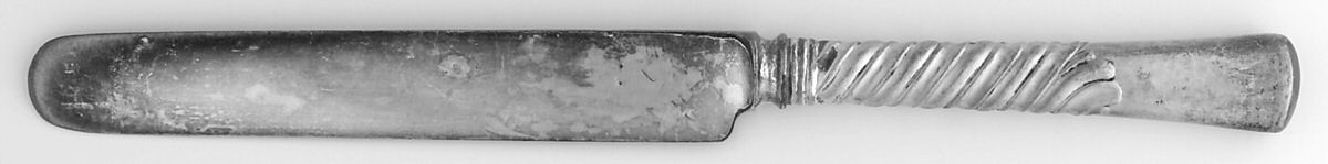 Colonial (Sterling, 1885) Blunt Hollow Knife with Bolster by Gorham Silver-1