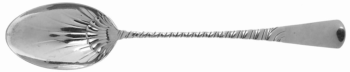 Colonial (Sterling, 1885) Gravy/Dressing Spoon with Button by Gorham Silver-1