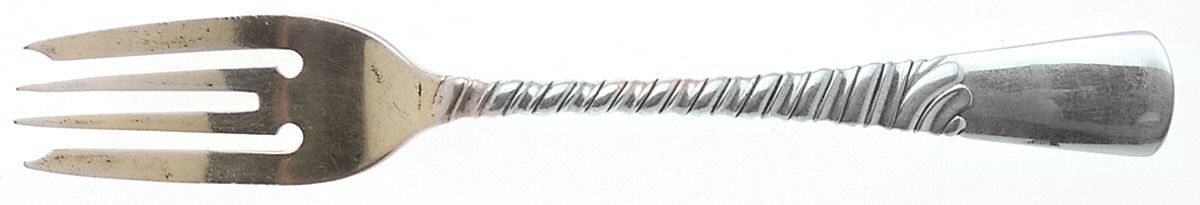 Colonial (Sterling, 1885) Small Individual Solid Fish/Salad Fork by Gorham Silver-1