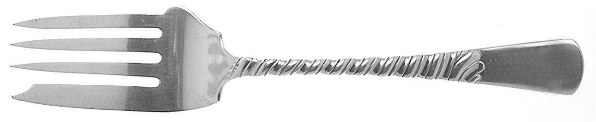Colonial (Sterling, 1885) Medium Solid Cold Meat Serving Fork by Gorham Silver-1