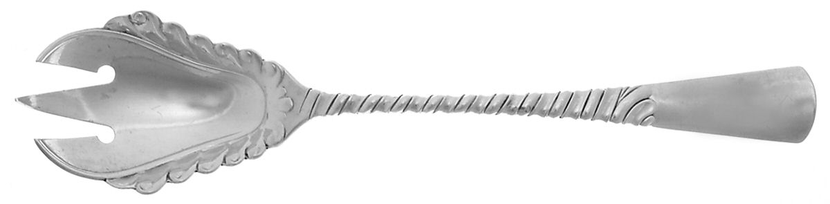 Colonial (Sterling, 1885) Vegetable Serving Fork (Solid) by Gorham Silver-1
