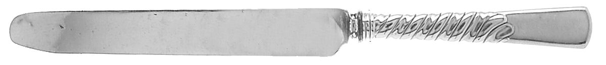 Colonial (Sterling, 1885) Blunt Hollow Table Knife with Bolster by Gorham Silver-1