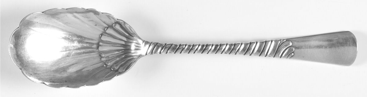 Colonial (Sterling, 1885) Large Jelly Spoon by Gorham Silver-1
