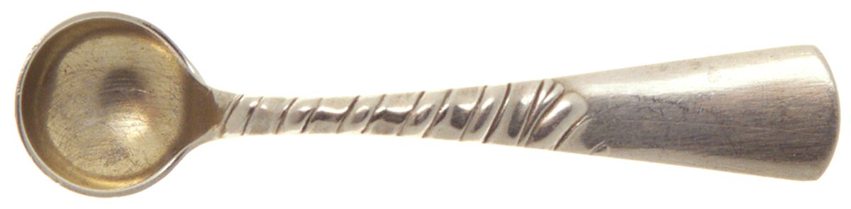 Colonial (Sterling, 1885) Individual Salt Spoon by Gorham Silver-1