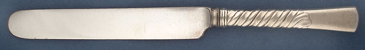 Colonial (Sterling, 1885) Blunt Hollow Knife with Bolster by Gorham Silver-1