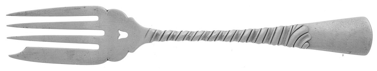 Colonial (Sterling, 1885) Pastry Fork by Gorham Silver-1