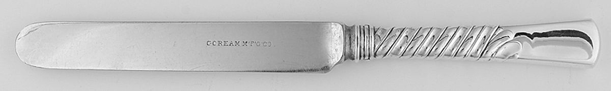 Colonial (Sterling, 1885) Dessert/Tea Knife with Silverplate Blade by Gorham Silver-1