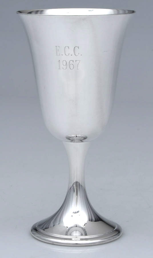 Colonial (Silverplate, Hollowware) Water Goblet by Gorham Silver-1
