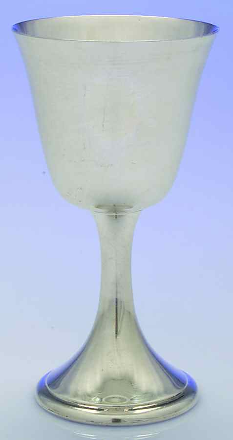 Colonial (Silverplate, Hollowware) Silverplate Wine Goblet by Gorham Silver-1