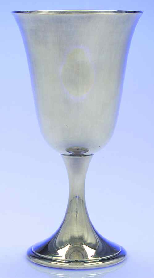 Colonial (Silverplate, Hollowware) Water Goblet by Gorham Silver-1