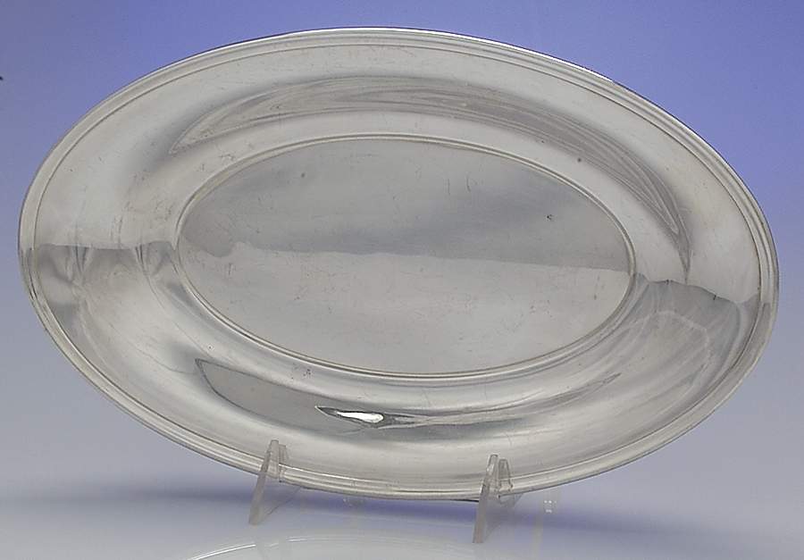 Colonial (Silverplate, Hollowware) Silverplate Bread Tray by Gorham Silver-1