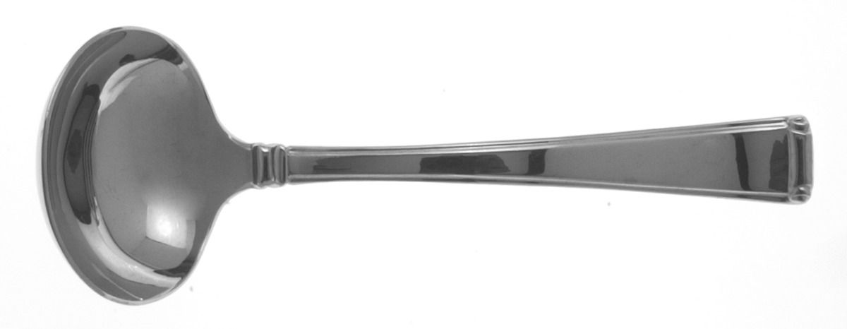 Column (Stainless) Solid Gravy Ladle by Gorham Silver-1