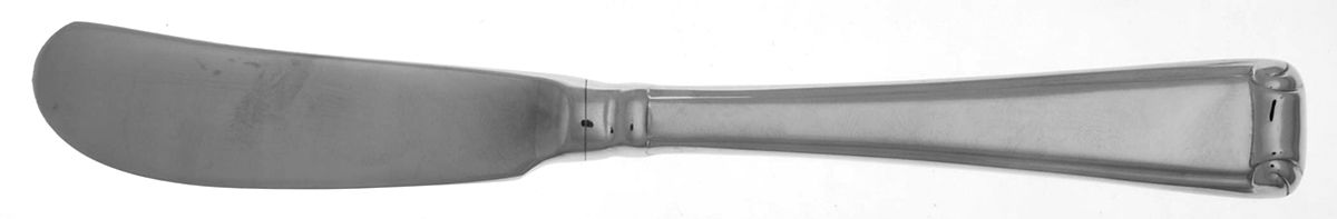 Column (Stainless) Butter Spreader Hollow Hdl-Paddle/Stainless Blade by Gorham Silver-1
