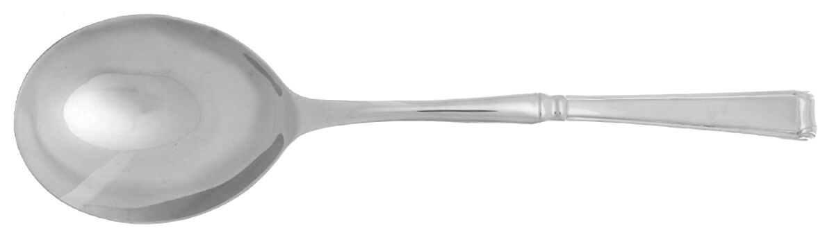 Column (Stainless) Casserole Spoon with Smooth Stainless Bowl HC by Gorham Silver-1