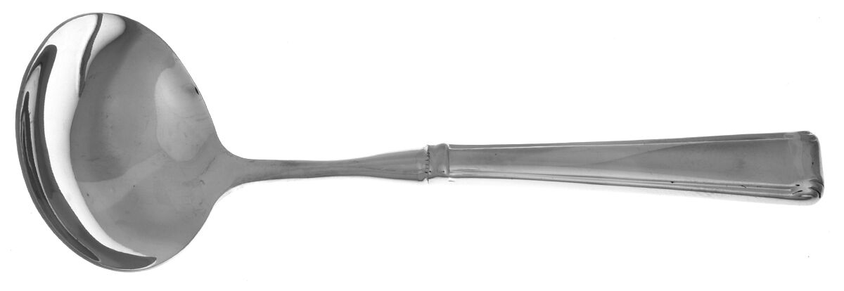 Column (Stainless) Gravy Ladle with No Spout Stainless Bowl HC by Gorham Silver-1