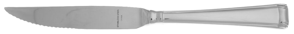 Column (Stainless) Steak Knife Individual Hollow, Serrate HC by Gorham Silver-1