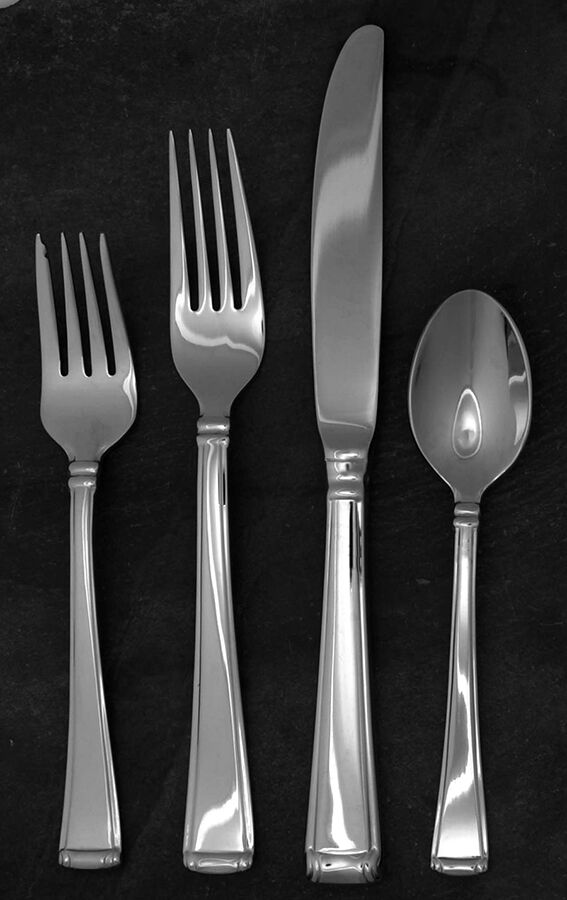 Column (Stainless) 4 Piece Place Setting by Gorham Silver-1