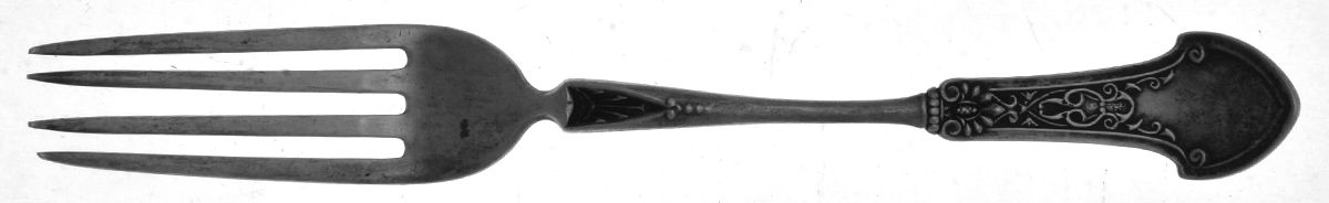 Corinthian (Sterling, 1872) Solid Youth Tea Fork by Gorham Silver-1