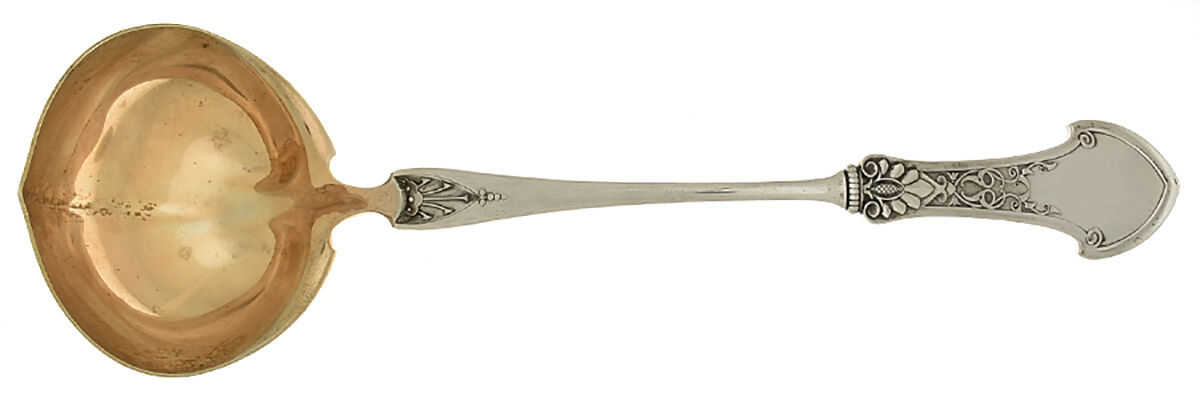 Corinthian (Sterling, 1872) Large Solid Soup Ladle by Gorham Silver-1