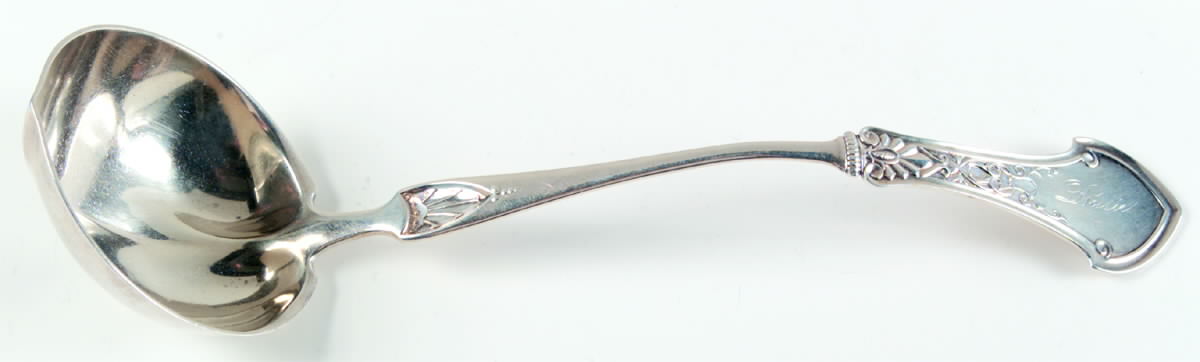 Corinthian (Sterling, 1872) Small Solid Soup Ladle by Gorham Silver-1