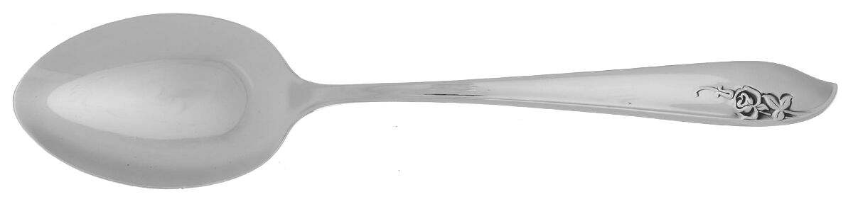 Coral Rose (Stainless) Tablespoon (Serving Spoon) by Gorham Silver-1