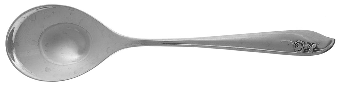 Coral Rose (Stainless) Sugar Spoon by Gorham Silver-1