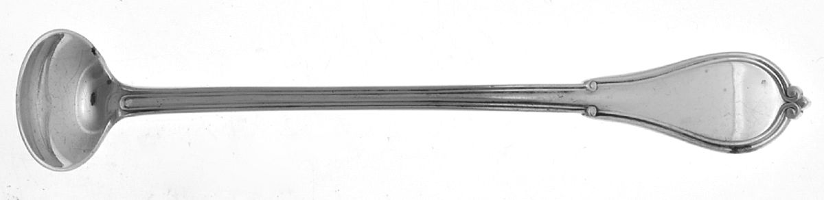 Cottage (Sterling, 1861, No Monograms) Mustard Spoon by Gorham Silver-1