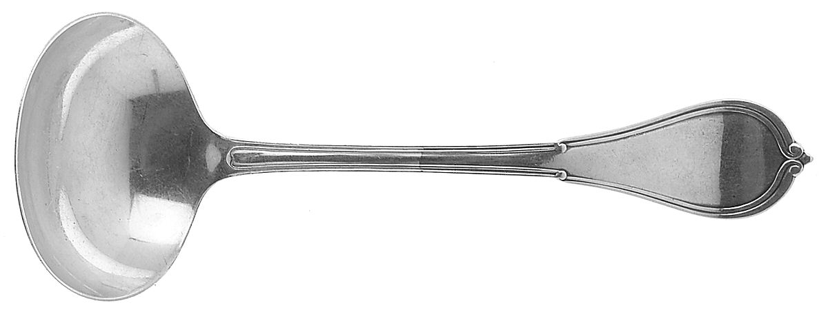 Cottage (Sterling, 1861, No Monograms) Solid Gravy Ladle by Gorham Silver-1