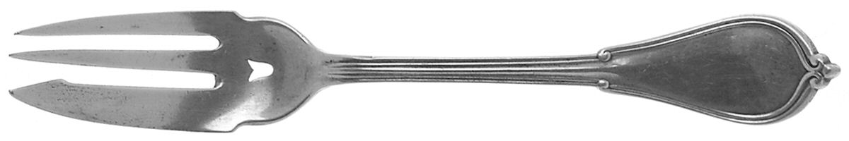 Cottage (Sterling, 1861, No Monograms) Old Style Pickle Fork by Gorham Silver-1