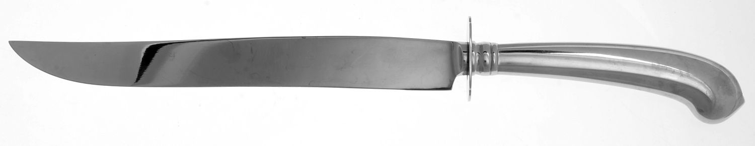 Colonial Tipt (Stainless, Glossy) Large Stainless Blade Roast Carving Knife by Gorham Silver-1