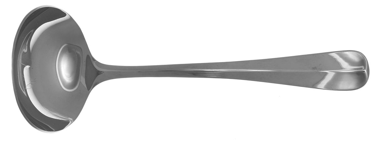 Colonial Tipt (Stainless, Glossy) Solid Gravy Ladle by Gorham Silver-1