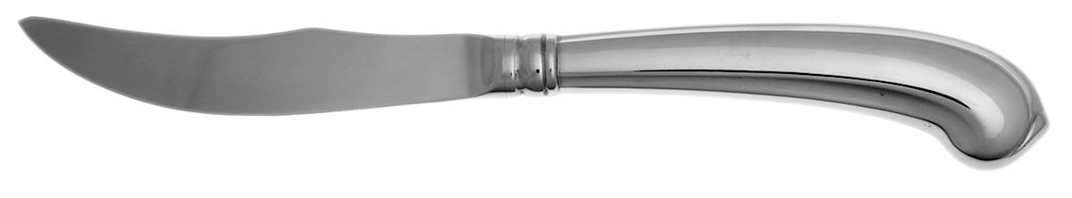 Colonial Tipt (Stainless, Glossy) Steak Knife Individual Hollow, No Serrate HC by Gorham Silver-1