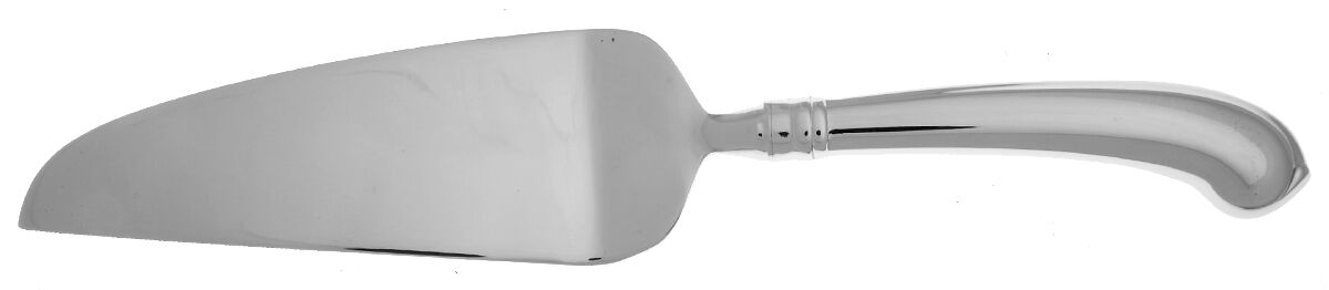 Colonial Tipt (Stainless, Glossy) Pie and Cake Server with Stainless Blade HC by Gorham Silver-1