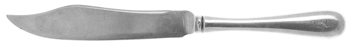 Covington (Sterling, 1914) Individual Hollow Handle Fish Knife-Sterling Blade by Gorham Silver-1