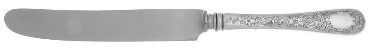 Covington-Engraved (Sterling, 1914) Old French Hollow Knife with Bolster by Gorham Silver-1
