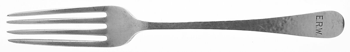 Covington-Hammered (Sterling, 1914) Solid Youth Tea Fork by Gorham Silver-1