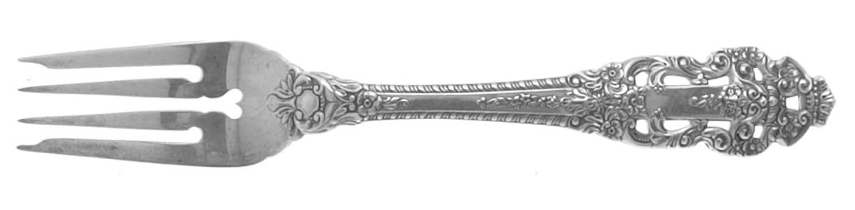 Crown Baroque (Sterling, 1975) Individual Salad Fork by Gorham Silver-1