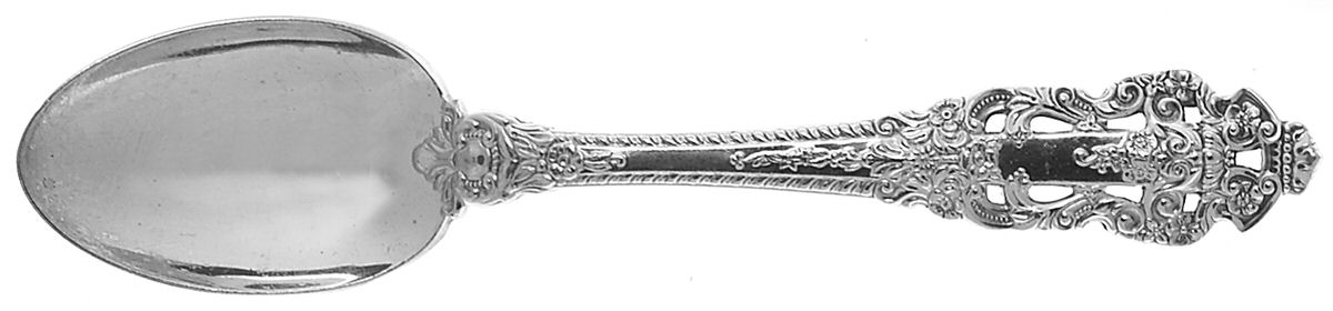 Crown Baroque (Sterling, 1975) Teaspoon by Gorham Silver-1